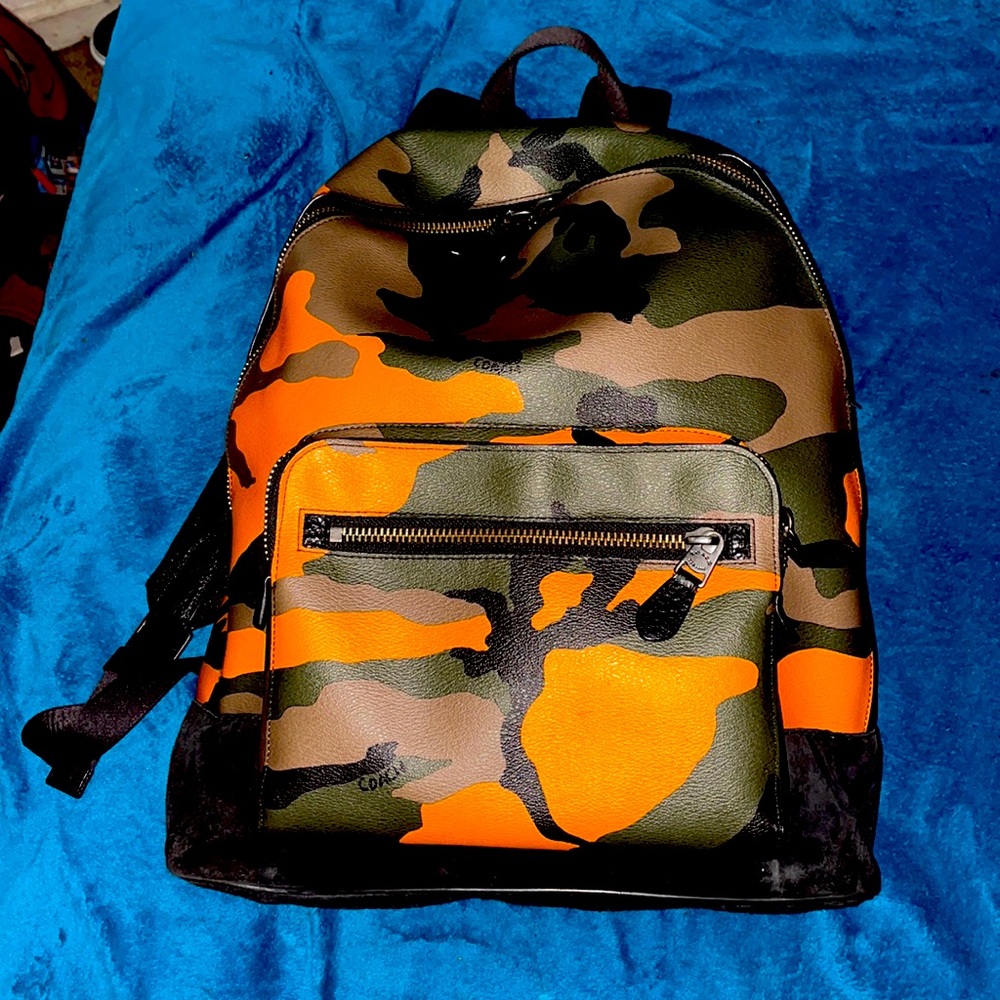 Coach camo west  backpack